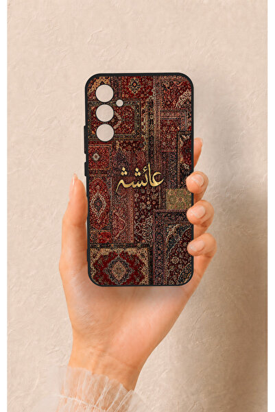 Vip Case Samsung A34 Uyumlu Vintage Halı Desenli Silikon Kılıf