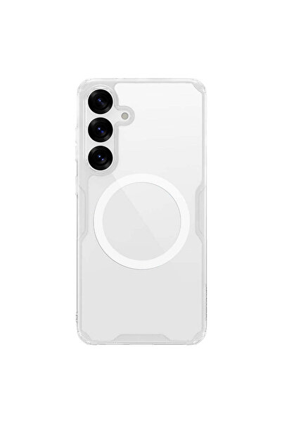 Nillkin Husă de silicon pentru Samsung Galaxy S26, cu MagSafe, transparentă