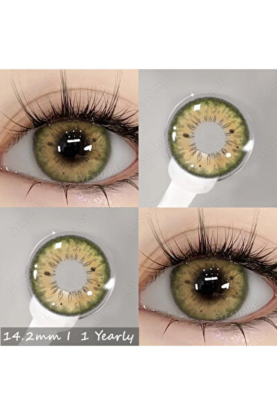 EyesPro BLACSPOT GREEN 1 YILLIK ELA GÖZ LENSİ YANMA BATMA YAPMAZ