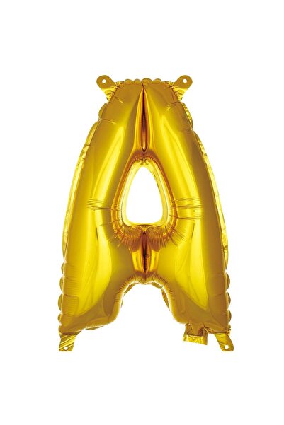 Generic Brand 16 Inch 36 cm Gold Letter a Foil Balloon Birthday Name Letterin...