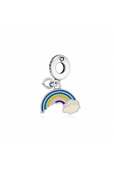 CM Jewelry حلية قوس قزح فولاذية مجسمة بقوس قزح