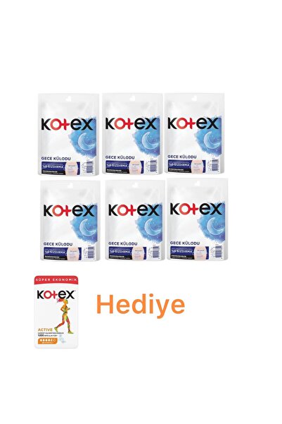 Kotex Menstrual Night Panties 2-Pack 6 Pack 12 Pieces