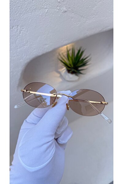 Massiviano Pisa Beige Sunglasses