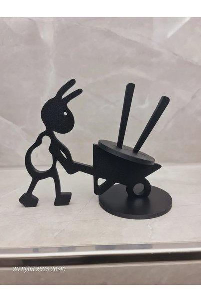 Filkorium3D Toilet Paper Stand with Ant Design – Decorative Plastic Toilet Paper Holder, Modern Bathroom Accessory