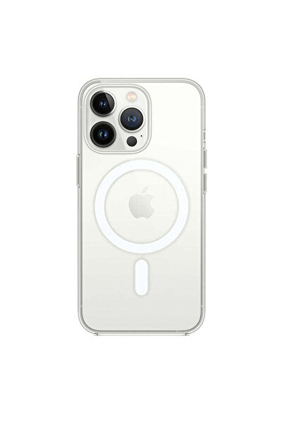 OEM Husă acrilică MagSafe pentru Apple iPhone 13 Pro Max, Transparentă