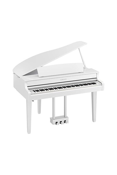 Yamaha بيانو رقمي كبير CLP-865 GPWH - أبيض