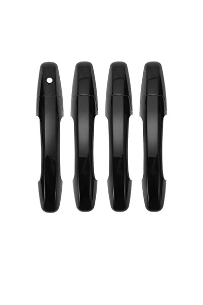 FV-TUNİNG Honda Civic Fd6 Door Handle Pianoblack 07-11 Compatible