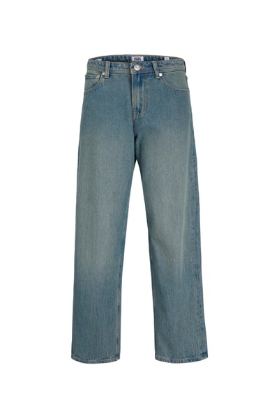 Jack & Jones Boys' Jeans, ALEX with high waist and Baggy Fit cut, Blue