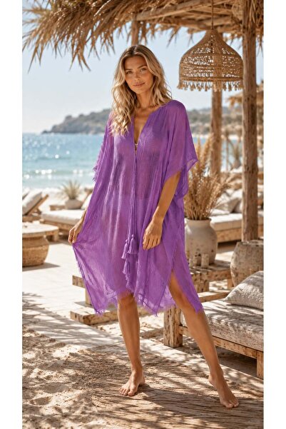 MARBERRY Lilac Beach Dress Women's Pareo