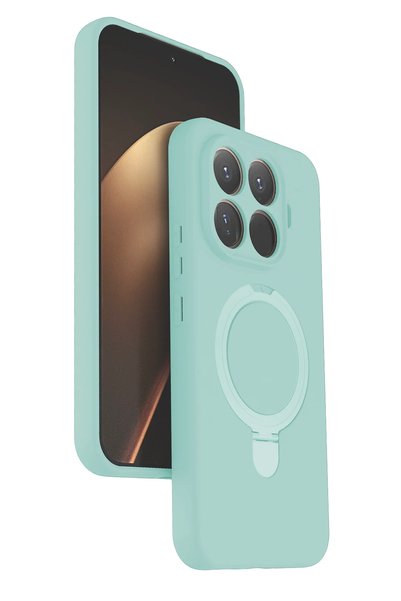 New Face Aconcept Mi 15t Pro Regal Cover with Magsafe Stand - (63743) Aqua Green