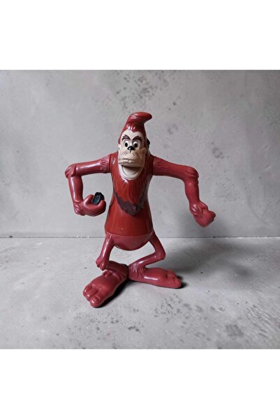 Hureggo Vintage 1999 Disney Tarzan Terk Goril Figür (McDonald's) - 14 cm