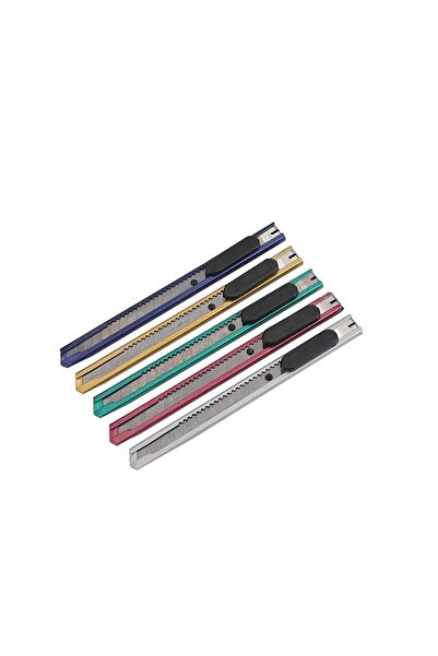 Lawazim 5-Piece Art Knife Set with Retractable Snap-Off Blades for Crafts and...