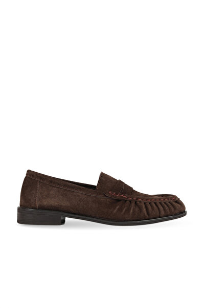BUENO Brown Suede Women's Classic Shoes