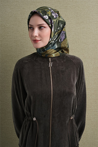 Armine Pure Silk Jacquard Twill Scarf 9608D 04 11