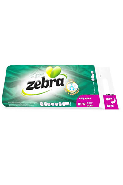 Zebra ΧΑΡΤΙ ΥΓΕΙΑΣ 10 ΡΟΛΑ 3Φ - (SOFT ECONOMY) (ΠΡΑΣΙΝΟ)