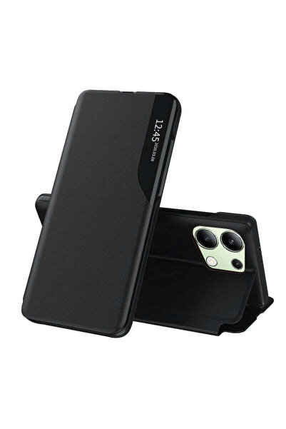 Techsuit Husă pentru Xiaomi Redmi Note 13 4G, Seria eFold, mov - negru