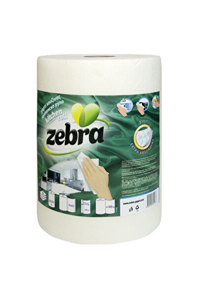 Zebra ΧΑΡΤΙ ΚΟΥΖΙΝΑΣ 3Φ 500gr