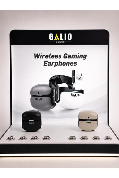 GALİO DELUXE GALIO GLEP3 Pro Bluetooth 5.3 Kablosuz Kulaklık ENC Gürültü Enge...