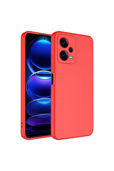 Xiaomi Redmi Note 12 Pro 5G Kılıf Yumuşak Silikon Kamera Korumalı Lansman