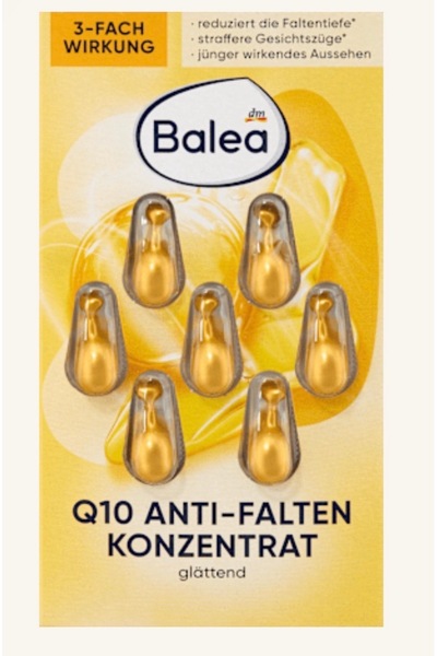 BALEA Q10 Anti-Falten Konzentrat Kırışıklık Karşıtı Q10 Konsantre Kapsülleri