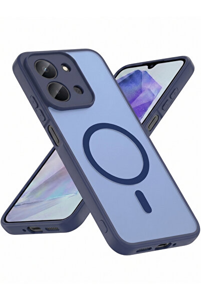 Rivor Oppo A6 Pro Uyumlu Kılıf Kamera Yükseltili Magsafe Şarj Özellikli Mat Y...