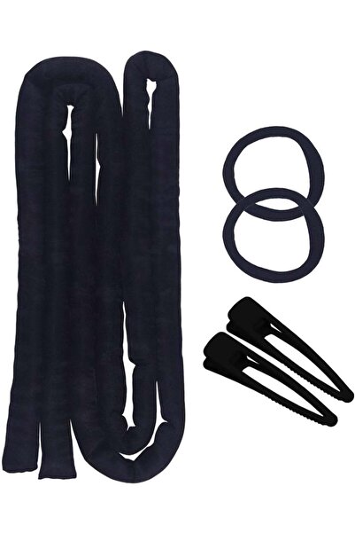 Arabest Heatless Curling Rod Headband, 63inch Black Long Heatless Curls Headb...