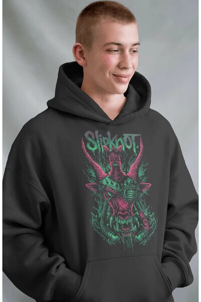 SEVBANO Slipknot rok metal muzički bend unisex prethodno otisnuta prevelika p...