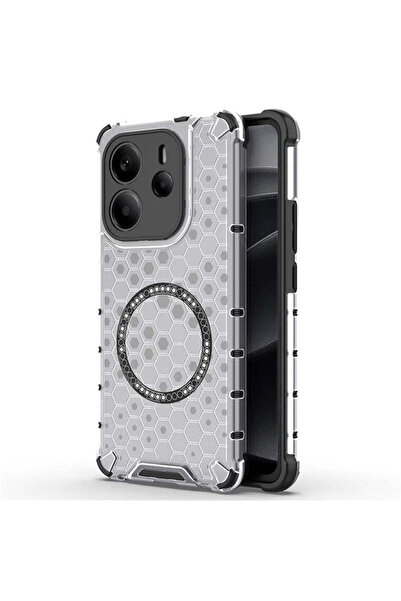 Techsuit Husă pentru Xiaomi Redmi Note 14 4G (Regional), HoneyComb Shield Mag...