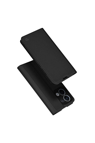Techsuit Case for OPPO Reno13, Magskin Book, black - black