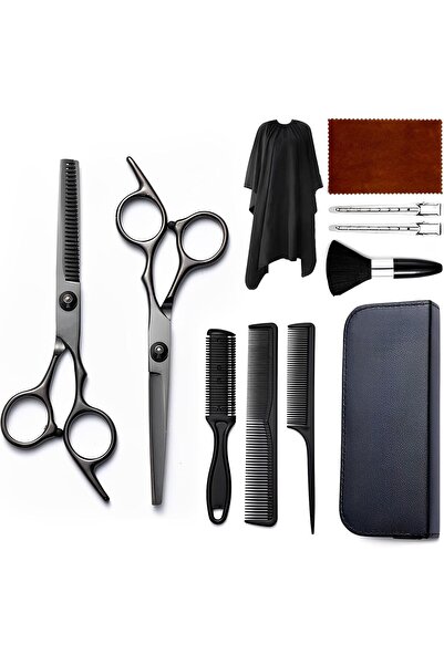 Arabest 11-Piece Professional Hair Cutting Scissors Kit,Japanese Stainless St...