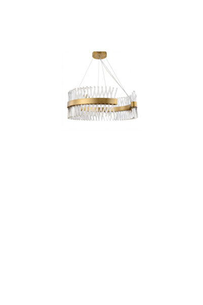 Siera Bronze Belt Crystal Cluster Chandelier 366