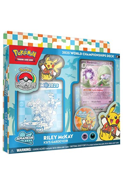 Pokemon Set carti de joc, TCG, 2025 World Championship Decks, Riley McKay