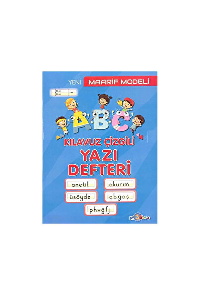 Mavi Boncuk Maarif Model Yazı Defteri Küçük Boy