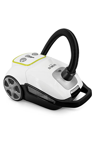 ALBATROS Aspirator cu sac DELUXE, aspirare uscata, putere motor 700W, alb