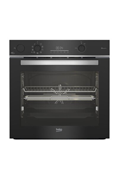 Beko BFC 632 S FitFry Buhar Destekli Siyah Ankastre Fırın