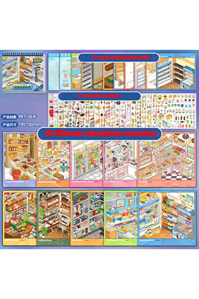 Choice mahuo-hejiben--niezi 1 Sticker+1 Pair of Tweezers Creative Fun Collect...