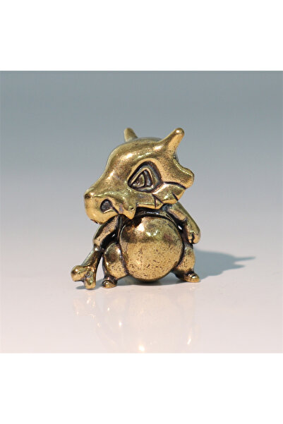 Choice4 Cubone 3cm Creative Solid Brass Pokémon Crafts Anime Mini Figurines C...