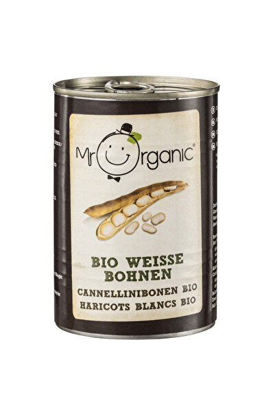 MR. ORGANIC Fasole albă bio la conservă 400 g