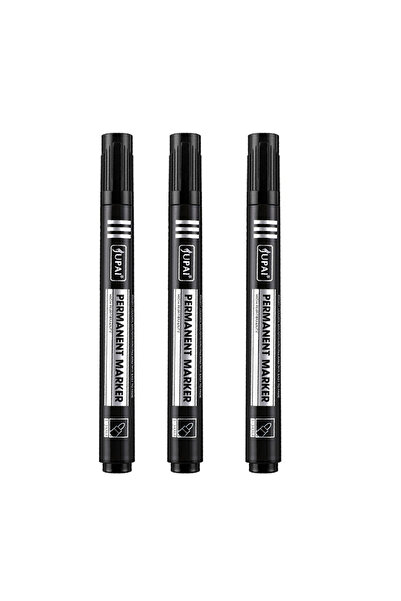 Choice1 NO.2001-3pcs-black 3 Pcs/Colors Permanent Marker Pens – Quick-Drying ...
