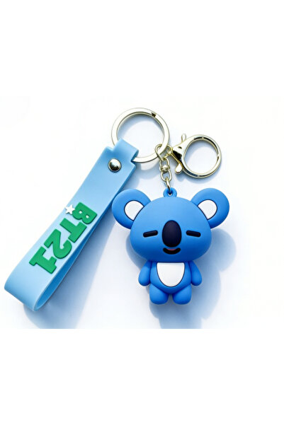Choice1 xiaoxiang New BT21 Koya RJ Shooky Cooky Tata Chimmy Mang Keychain Cre...