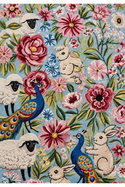 Rugs Modern Halı Sdt Traditional Patterned Modern Woven Base Decorative Carpe...