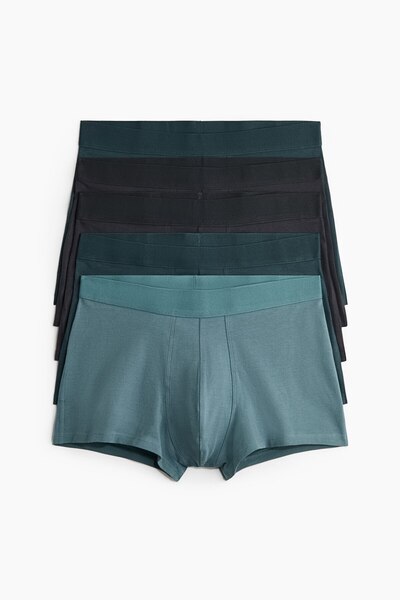 H&M 5'li Kısa Paça Boxer Şort Lycra®