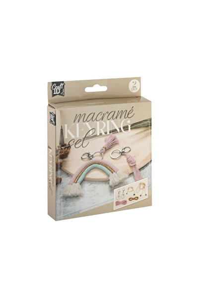 CraftID Σετ 2 μπρελόκ μακραμέ DIY Craft Sensations CR1729/GE
