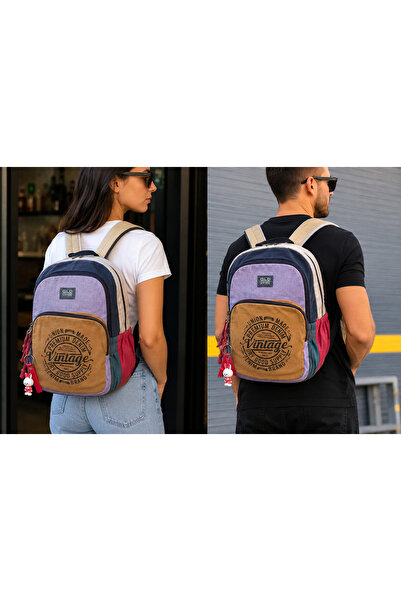 old cotton cargo Old Ctton Gabardine Backpack Colorful Bag