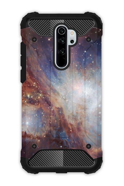 EGSTECH حافظة Redmi Note 8 Pro من نوع Army Tank حماية كاملة ضد الصدمات - Space