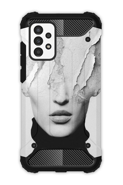 EGSTECH Galaxy A32 4g Case Army Tank Full Protection Anti-Shock - Art Girl