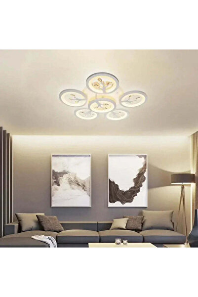 OEM Καθρέφτης LED με τηλεχειριστήριο DAISY, 6 στοιχείων, 72W, Ψυχρό/Ζεστό/Ουδ...