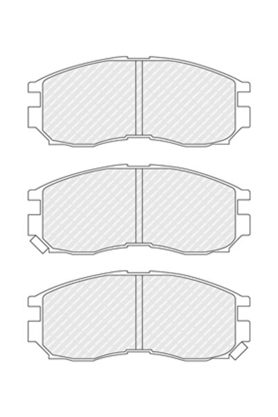 FERODO Set Placute Frana Fdb764 Chana Star 2 Chrysler Sebring Hyundai Santamo...