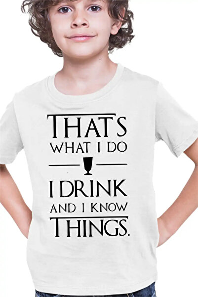 OEM Tricou Copii Baieti Thats What I Do -Drink
