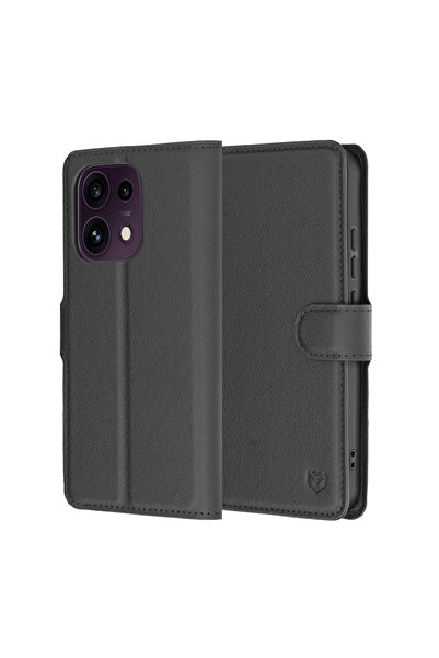 CLICK Θήκη για Oppo Reno16 F/ Oppo Reno16 FS, Δερμάτινη θήκη-βιβλιάριο, αντικ...